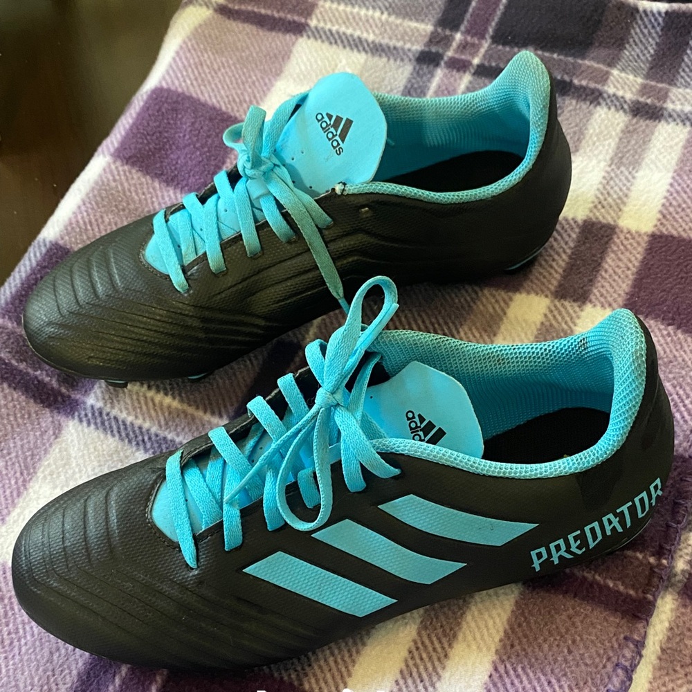 Gentle used soccer shoes